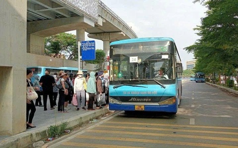 Hà Nội miễn phí vé xe buýt và đường sắt đô thị dịp Quốc khánh 2/9