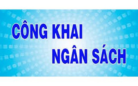 Quyết định công bố công khai dự toán ngân sách theo các quyết định đã ban hành năm 2025