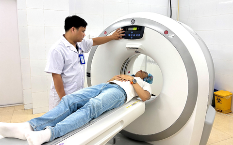 Máy chụp cắt lớp vi tính 32 lát cắt – Bước tiến trong chẩn đoán và điều trị tại BVĐK Vân Đình