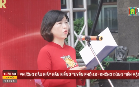 Phường Cầu Giấy gắn biển các mô hình chào mừng kỷ niệm 80 năm Cách mạng tháng Tám và Quốc khánh 02/9