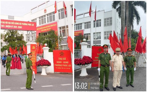 Công an phường Phúc Lợi nỗ lực hoàn thành xuất sắc 
nhiều nhiệm vụ chính trị quan trọng
