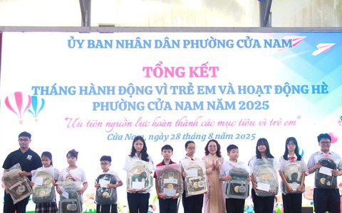 Phường Cửa Nam tạo môi trường lành mạnh cho thiếu nhi phát triển toàn diện
