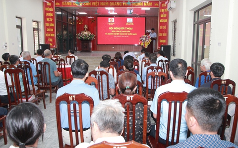 Hòa Xá: Đối thoại giữa chính quyền, nhân dân và doanh nghiệp cung cấp nước sạch