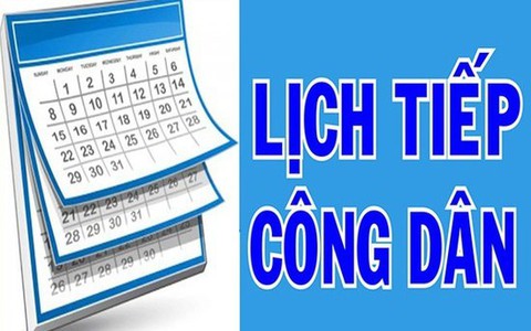 Lịch tiếp công dân định kỳ của UBND phường Ngọc Hà tháng 9/2025