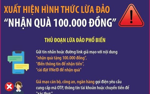 Cảnh giác: Xuất hiện hình thức lừa đảo 