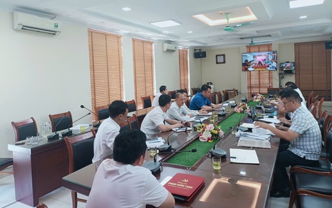 Hội nghị trực tuyến với Thành phố về triển khai chuẩn bị tổ chức các hoạt động kỷ niệm 80 năm Cách mạng tháng Tám thành công và Quốc khánh 2/9/2025