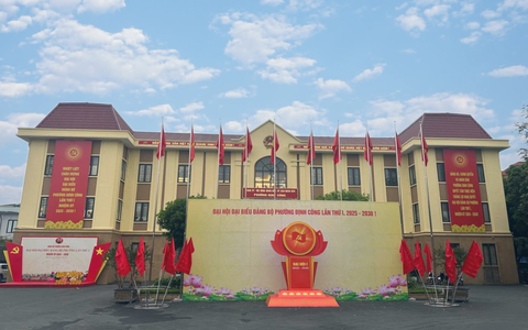 PHƯỜNG ĐỊNH CÔNG SẴN SÀNG CHO NGÀY HỘI LỚN – ĐẠI HỘI ĐẢNG BỘ PHƯỜNG LẦN THỨ NHẤT, NHIỆM KỲ 2025 – 2030