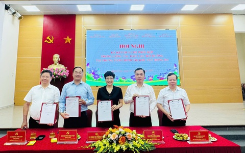 Hội nghị ký kết quy chế phối hợp trong đào tạo, bồi dưỡng cán bộ, đảng viên khu vực Đống Đa