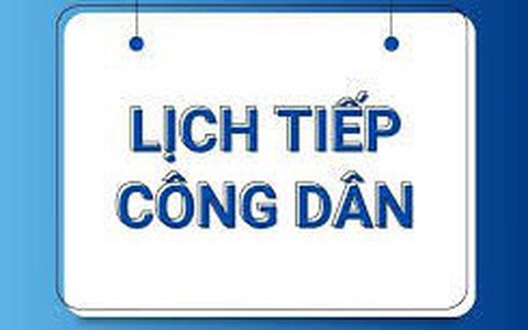 Thông báo lịch tiếp công dân định kỳ của Lãnh đạo UBND phường Lĩnh Nam tháng 8 năm 2025