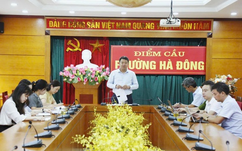 Phường Hà Đông giao ban BCĐ về phát triển khoa học, đổi mới, sáng tạo, chuyển đổi số, CCHC và Đề án 06