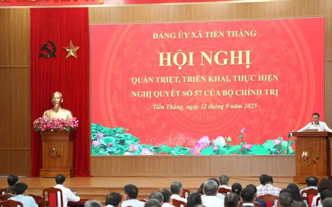 Xã Tiến Thắng: chuyển đổi số là động lực thúc đẩy phát triển toàn diện