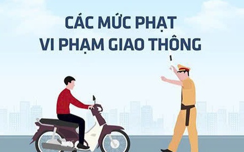 Những lỗi vi phạm giao thông thường gặp và mức phạt mới áp dụng từ 1/1/2025
