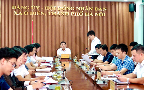 Hội nghị lần thứ 2, Ban chấp hành Đảng uỷ xã Ô Diên Khóa I, nhiệm kỳ 2025 – 2030