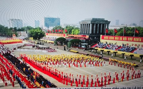 Những hình ảnh đẹp tại Lễ kỷ niệm 80 năm Cách mạng tháng Tám thành công và Quốc khánh 2/9