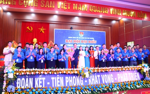 Đoàn TNCS HCM xã Phú Xuyên lần thứ I, nhiệm kỳ 2025 - 2030 Đoàn kết - Tiên phong - Khát vọng - Phát triển