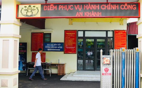 Điểm phục vụ hành chính công An Khánh: Sau gần ba tháng nỗ lực và những chuyển biến tích cực