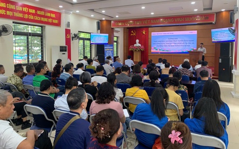 Khương Đình: Tập huấn thực hiện nhiệm vụ tại các điểm 