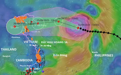 Công văn số 609/UBND-KTHTĐT ngày 24/9/2025 của UBND phường Bạch Mai về việc chủ động ứng phó bão số 9