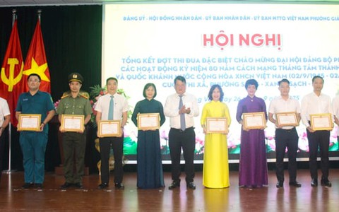 Minh chứng sinh động cho truyền thống đoàn kết của phường Giảng Võ
