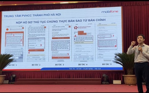 Phúc Thọ đẩy mạnh chuyển đổi số, tập huấn chuyên sâu dịch vụ công trực tuyến