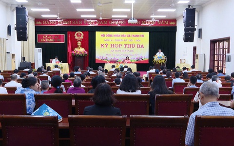 Kỳ họp thứ 3 HĐND xã Thanh Trì thành công tốt đẹp