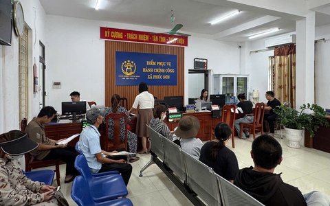 Công tác kiểm soát thủ tục hành chính 6 tháng cuối năm tại xã Phúc Sơn