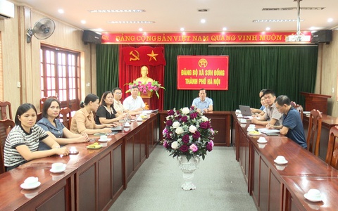 Sơn Đồng dự bồi dưỡng, tập huấn nghiệp vụ công tác xây dựng Đảng, quản lý nhà nước