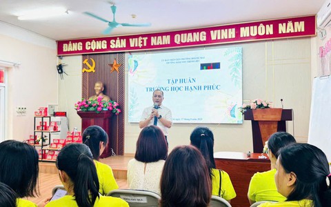 TRƯỜNG MẦM NON THỊNH LIỆT TỔ CHỨC CHƯƠNG TRÌNH TẬP HUẤN 