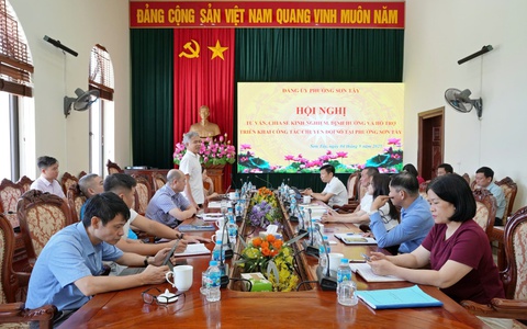 Tư vấn, định hướng công tác chuyển đổi số trên địa bàn phường Sơn Tây