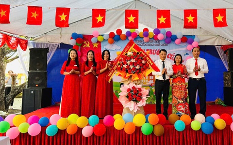 Trường Mầm non và Tiểu học Phú Mãn khai giảng năm học mới 2025-2026