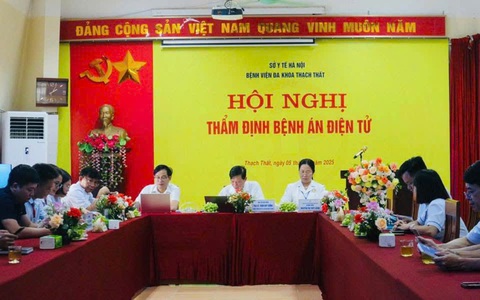 BVĐK Thạch Thất được công nhận triển khai bệnh án điện tử