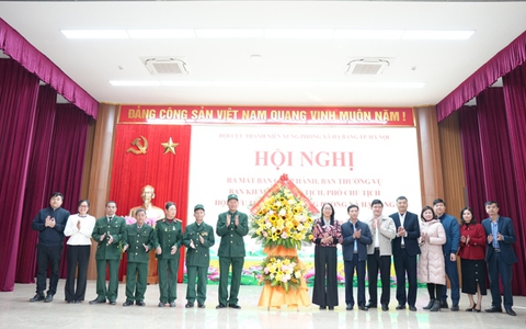 Hội Cựu thanh niên xung phong xã Hạ Bằng ra mắt Ban chấp hành lâm thời
