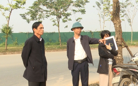 CHỦ TỊCH UBND XÃ HẠ BẰNG TRỰC TIẾP CHỈ ĐẠO LẬP BIÊN BẢN, XỬ LÝ VI PHẠM ĐẤT ĐAI, TRẬT TỰ XÂY DỰNG