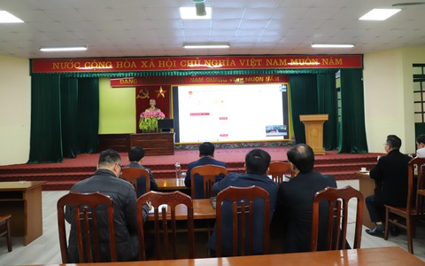 Hội nghị trực tuyến giới thiệu và hướng dẫn sử dụng Nền tảng quản lý công tác khiếu nại tố cáo quốc gia