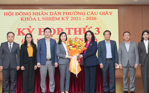 HĐND phường Cầu Giấy tổ chức Kỳ họp thứ 3 (kỳ họp chuyên đề)