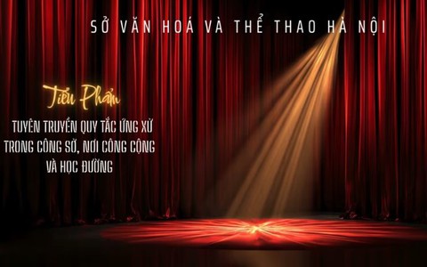 TUYÊN TRUYỀN QUY TẮC ỨNG XỬ TRONG CÔNG SỞ, NƠI CÔNG CỘNG VÀ HỌC ĐƯỜNG