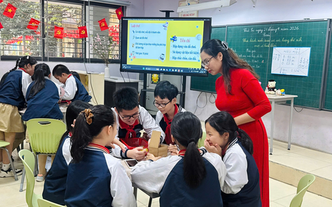 Phát triển năng lực số cho học sinh thông qua tiết học Toán thực hành