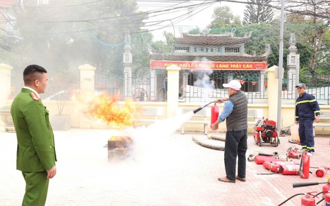 Xã Thường Tín tăng cường PCCC tại các làng nghề truyền thống