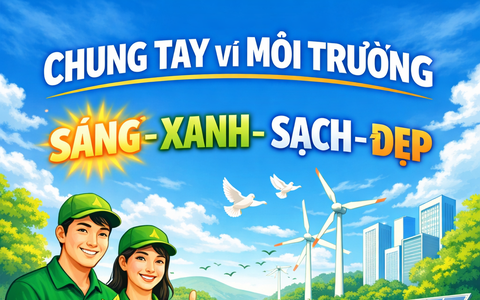 Thư ngỏ về việc chung tay vì môi trường Sáng – Xanh – Sạch – Đẹp