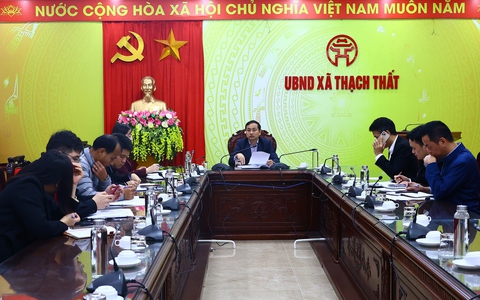 Thạch Thất họp triển khai rà soát, nâng cấp cơ sở vật chất giáo dục