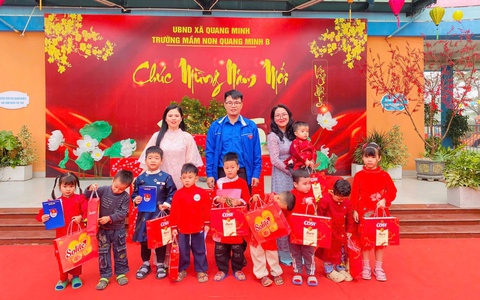 Ấm áp chương trình “Xuân yêu thương”, “Tết nhân ái” trên địa bàn xã Quang Minh