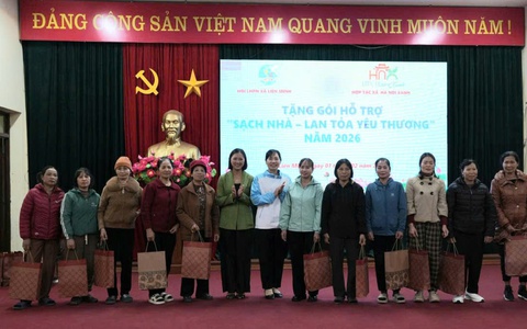 Hội LHPN xã triển khai Cuộc vận động “ Xây dựng gia đình 5 không, 3 sạch, 3 an” năm 2026