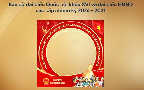 HƯỞNG ỨNG BẦU CỬ ĐBQH KHÓA XVI & ĐẠI BIỂU HĐND CÁC CẤP NHIỆM KỲ 2026–2031