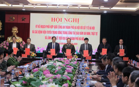 Tăng cường phối hợp bảo đảm an ninh, trật tự trong lĩnh vực y tế trên địa bàn Hà Nội