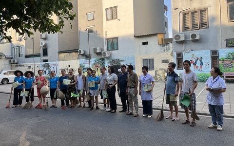 Giữ màu xanh cho phố, dựng nếp sống văn minh từ khu dân cư