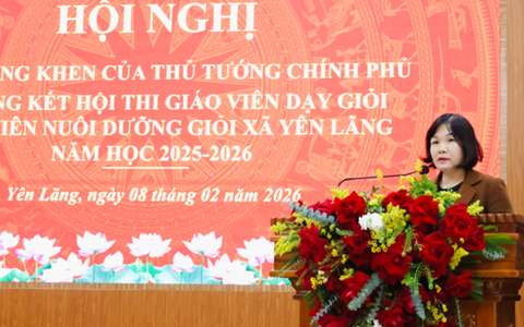 Yên Lãng tôn vinh nhà giáo tiêu biểu, khẳng định bước tiến vững chắc của giáo dục cơ sở