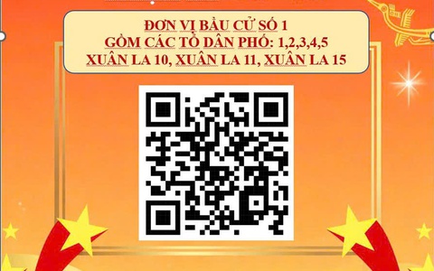 Xuân Đỉnh: Ủy ban Mặt trận Tổ quốc phường triển khai bản đồ số các điểm bầu cử phục vụ cử tri