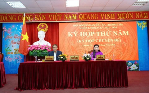 HĐND xã Thường Tín tổ chức Kỳ họp thứ 5 - Kỳ họp chuyên đề