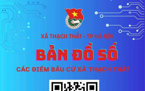 BẢN ĐỒ SỐ CÁC ĐIỂM BẦU CỬ XÃ THẠCH THẤT