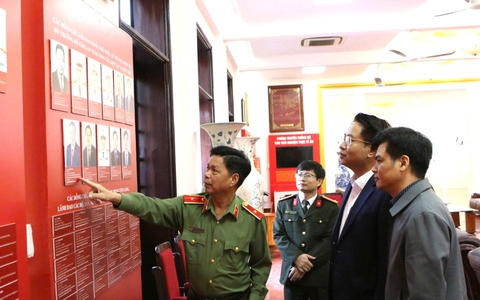 Các đơn vị lực lượng vũ trang trên địa bàn phường Hà Đông sẵn sàng cho ngày bầu cử